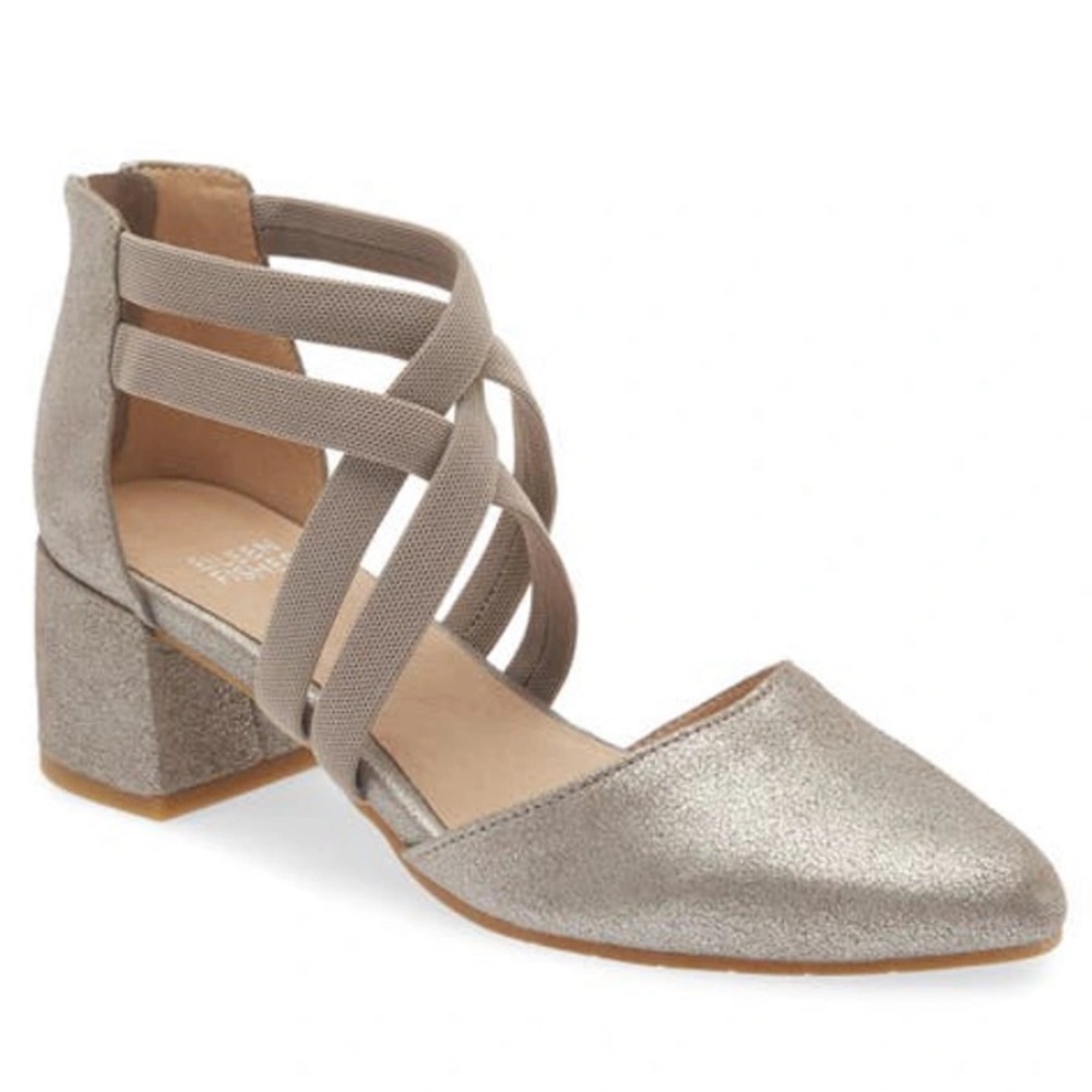 New (NWOB) EILEEN FISHER Juku Pump In Mica Size 7